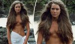 Brooke Shields, 52, covers bare bust as she strips TOPLESS f
